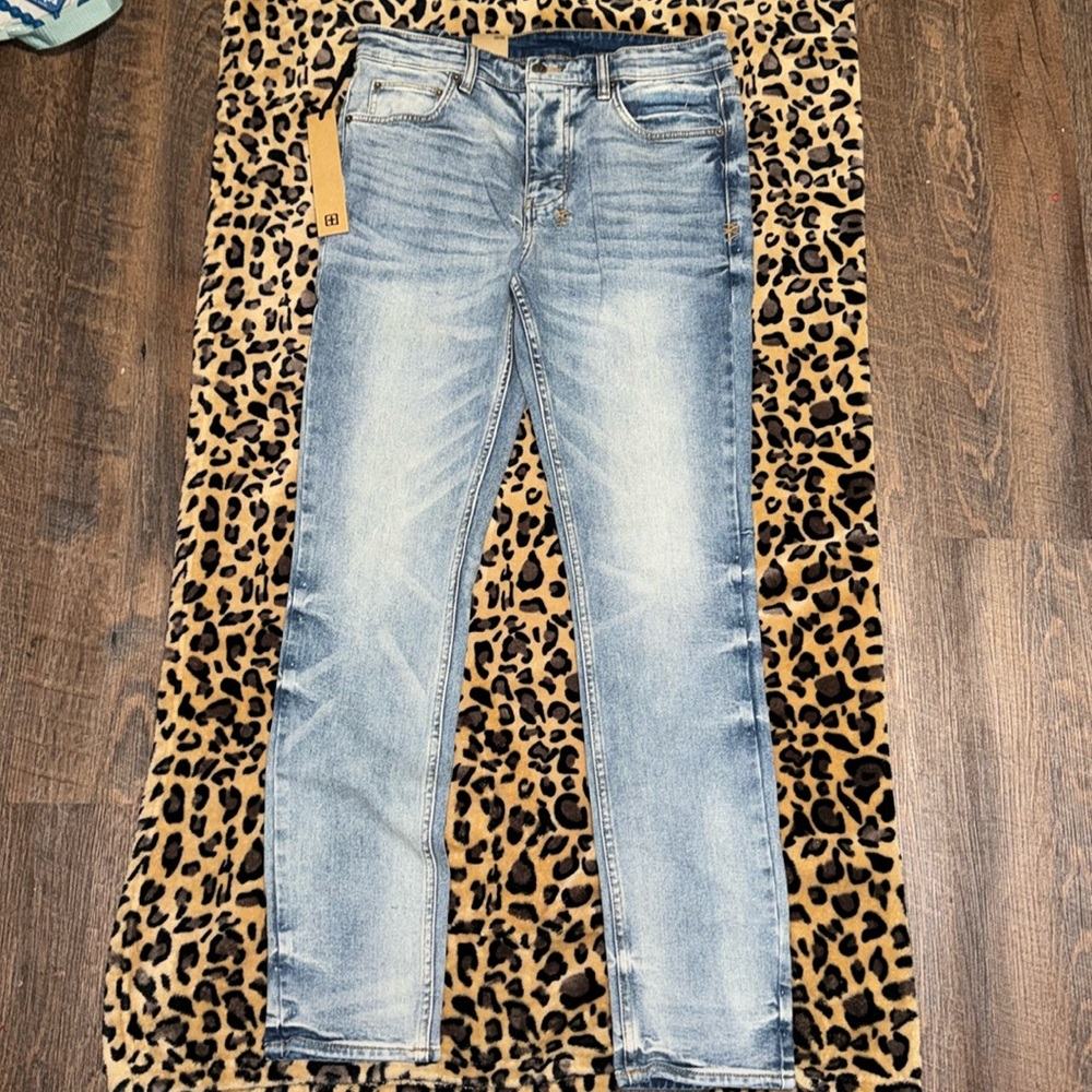Ksubi CHITCH Men’s Mid-Long Rise Slim Tapered Leg Full Length Jeans
